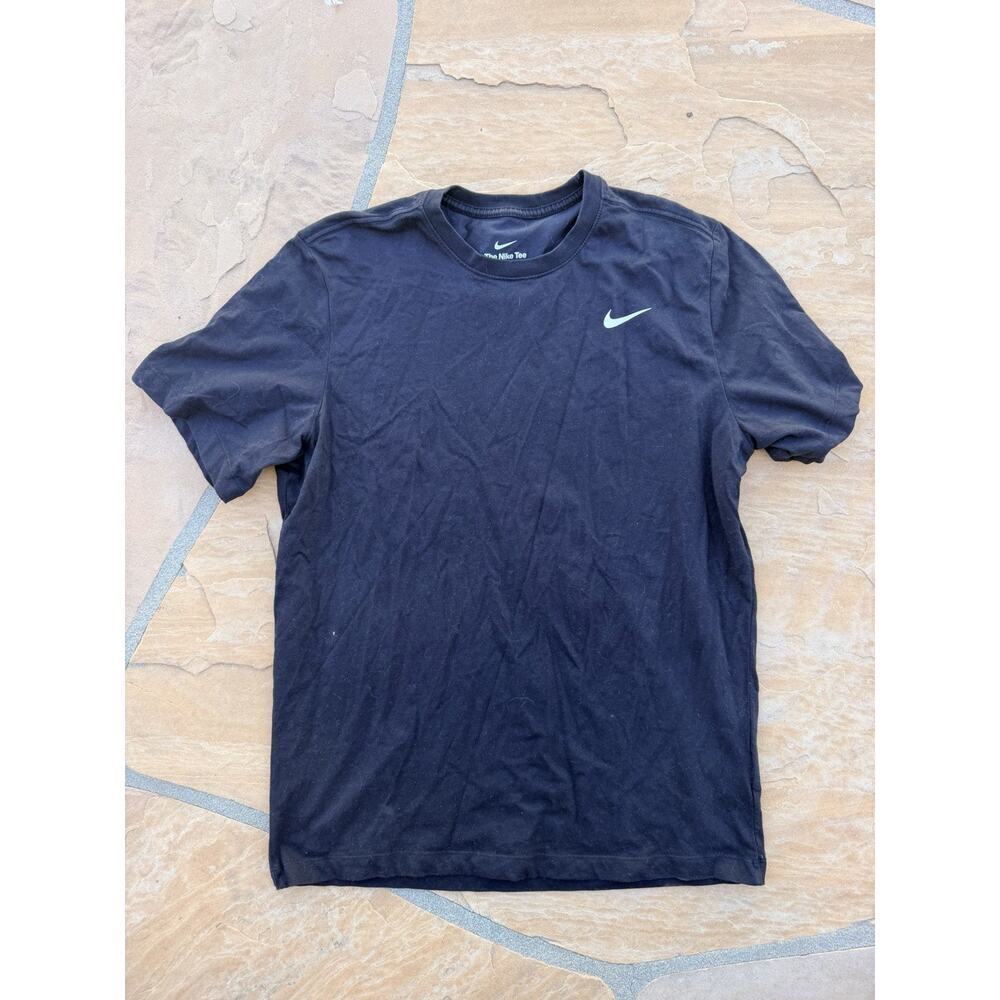 Nike Dri-Fit Black Short Sleeve T-Shirt Size Large CC